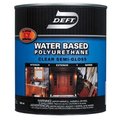 Deft Deft DFT258-01 Water Based Semi-Gloss Polyurethane; Pack Of 4 167282